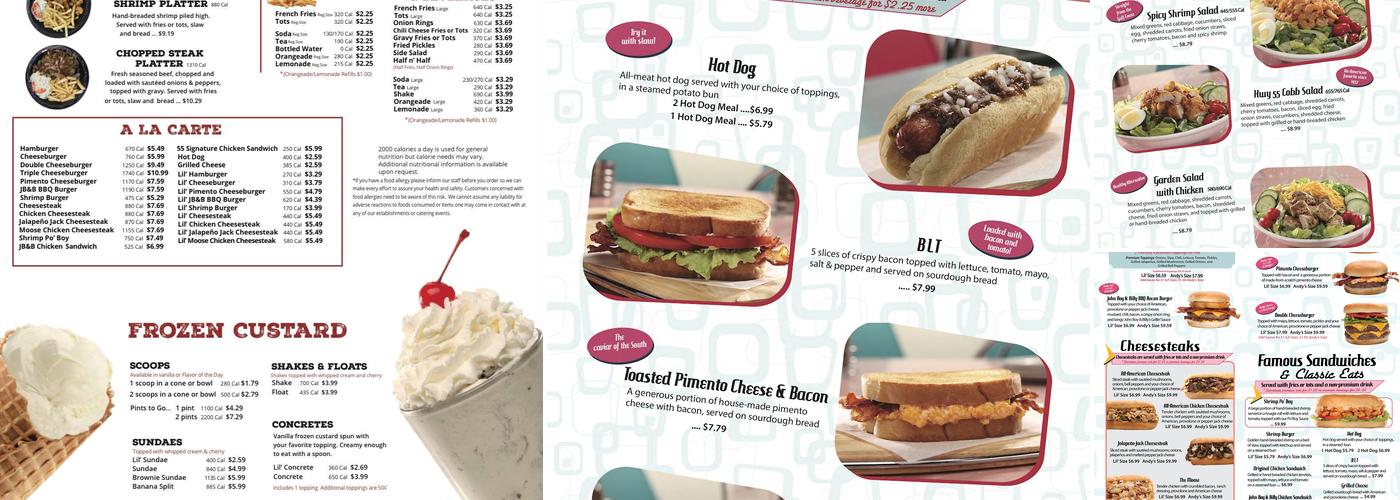 Hwy 55 Burgers Shakes & Fries Menu