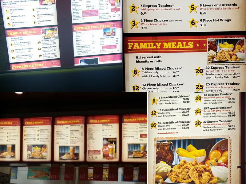 Chicken Express Menu