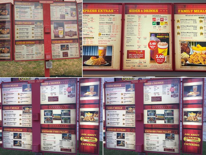 Chicken Express-Allen Menu