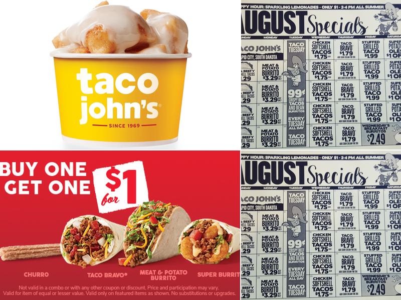Taco John's Menu