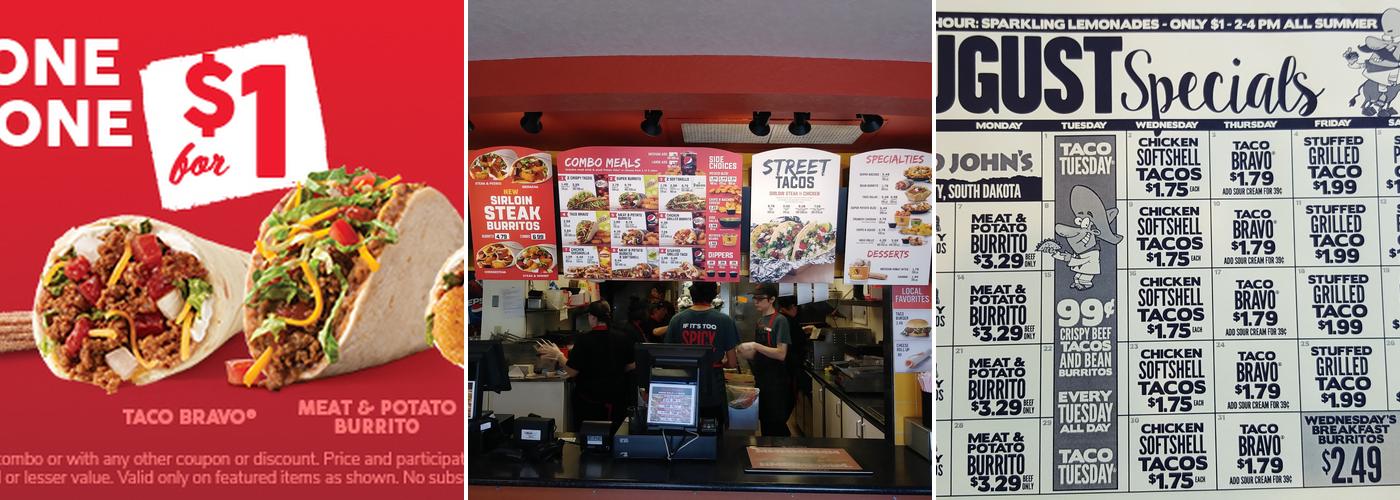 Taco John's Menu