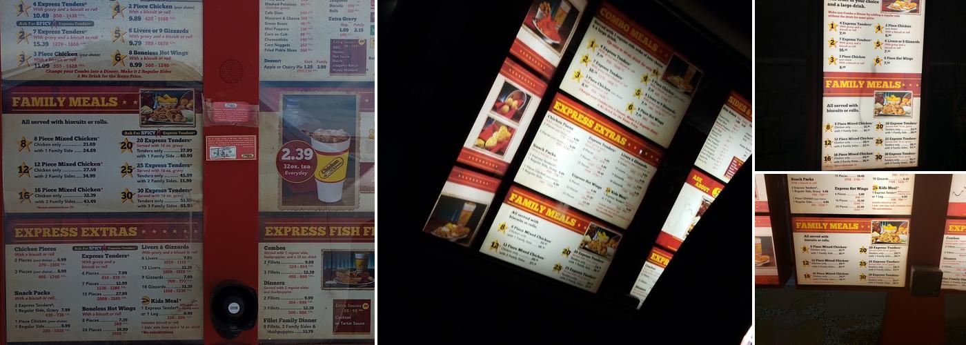 Chicken Express Menu