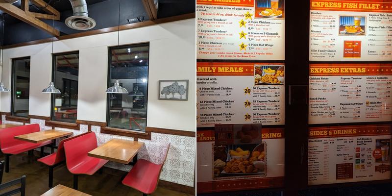 Chicken Express Menu