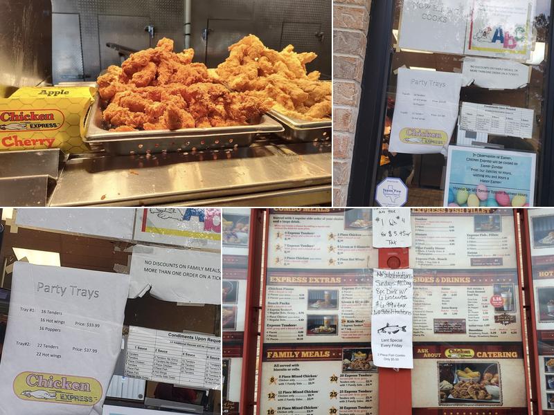 Chicken Express Menu