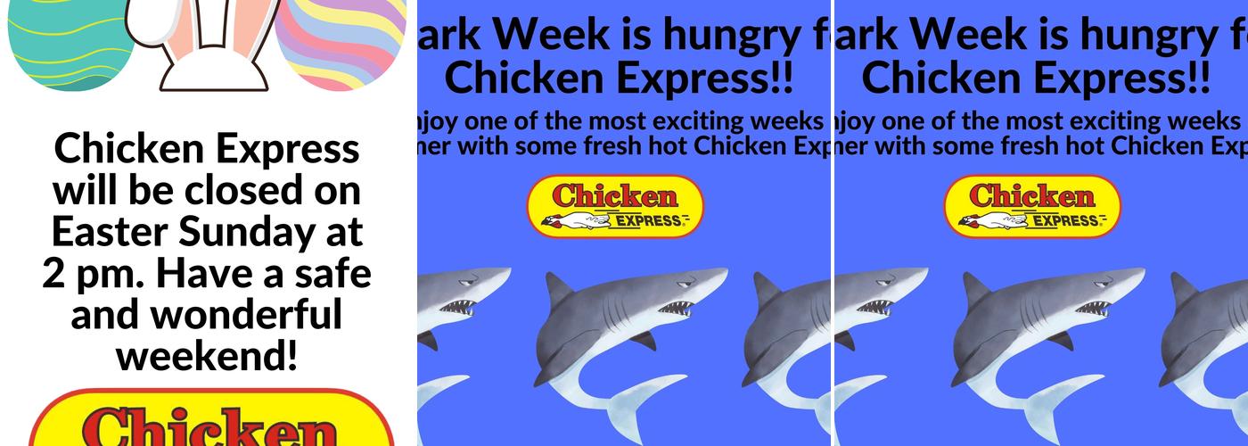 Chicken Express Menu