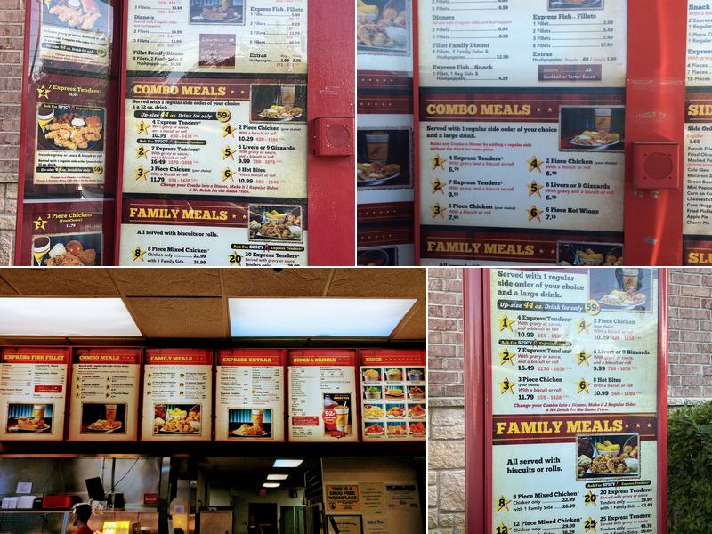 Chicken Express Menu