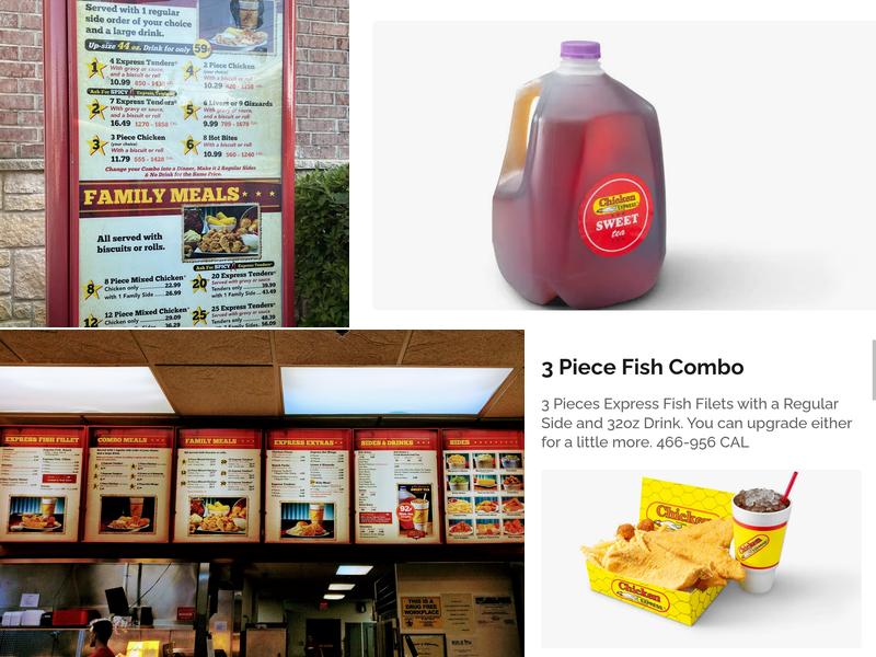 Chicken Express Menu