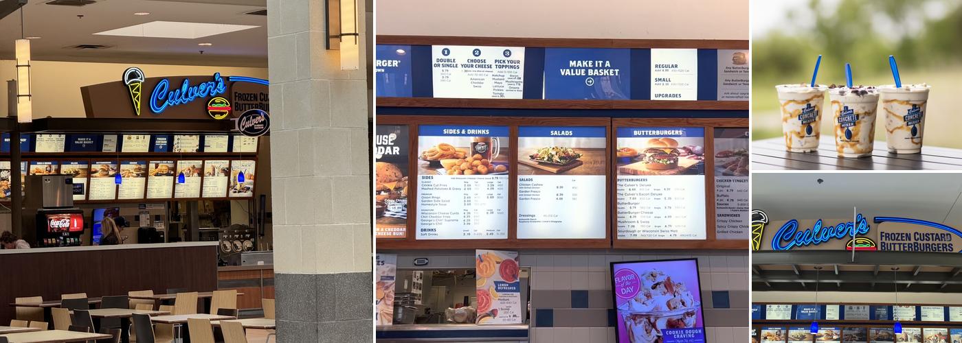 Culver’s Menu