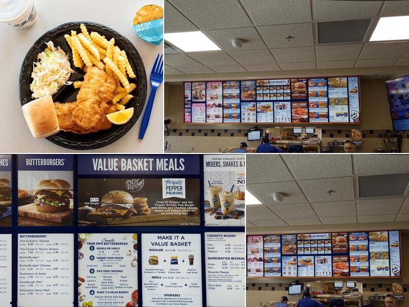 Culver’s Menu