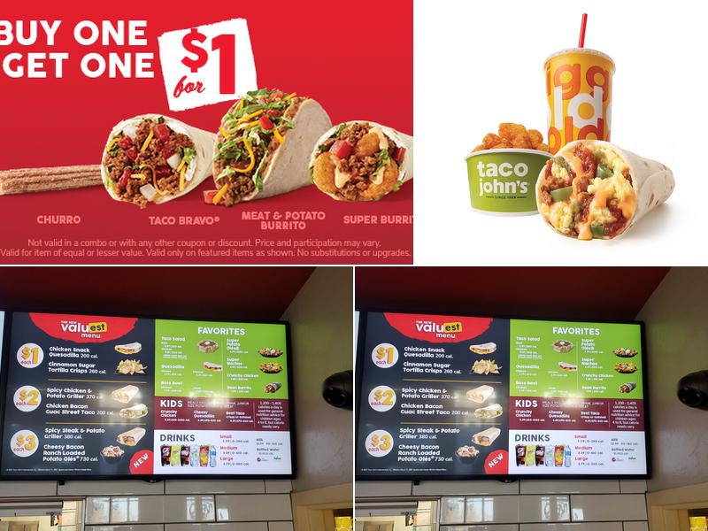 Taco John's Menu