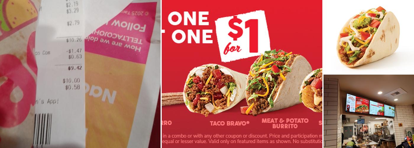 Taco John's Menu