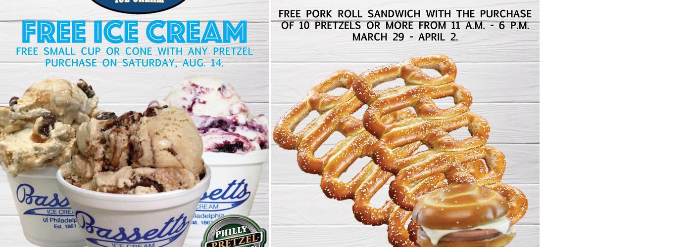 Philly Pretzel Factory Menu