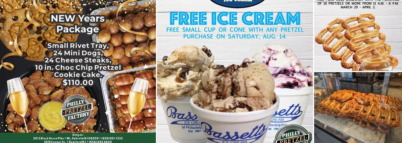 Philly Pretzel Factory Menu