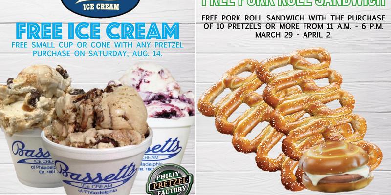 Philly Pretzel Factory Menu