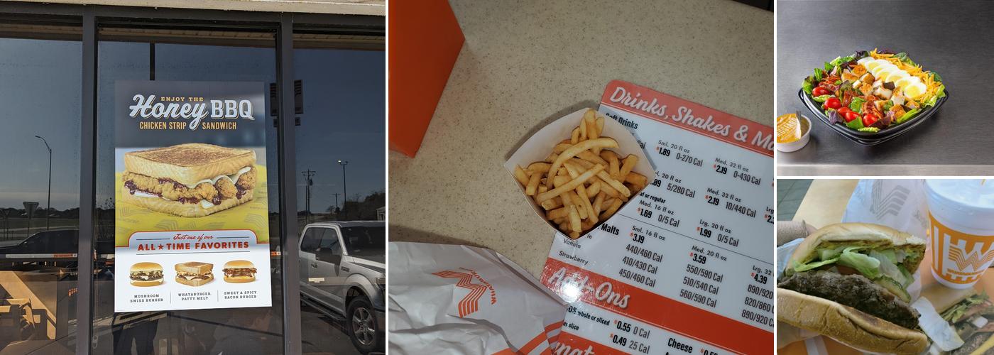 Whataburger Menu