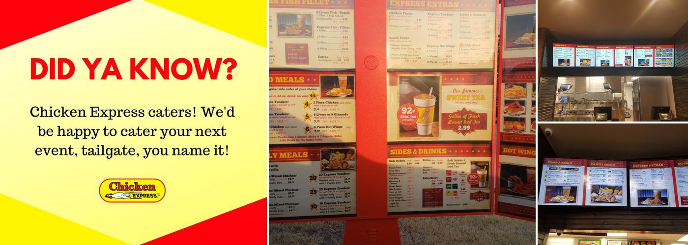 Chicken Express Menu