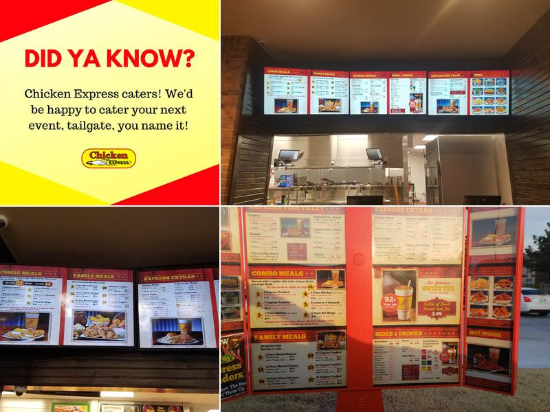 Chicken Express Menu