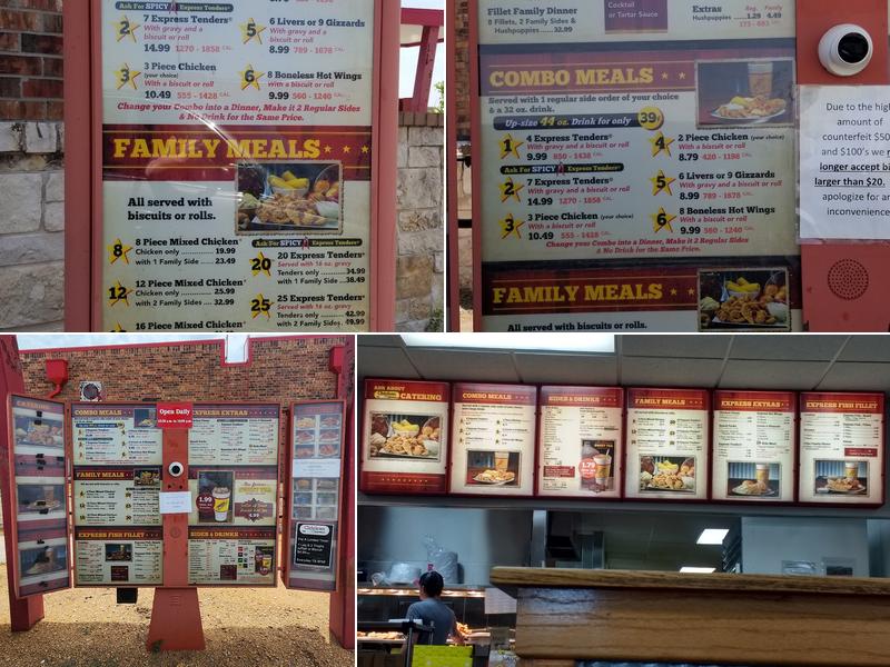 Chicken Express Menu