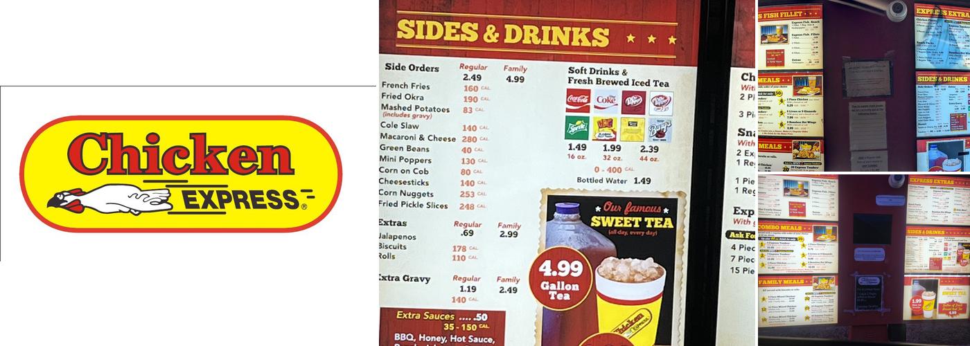 Chicken Express Menu