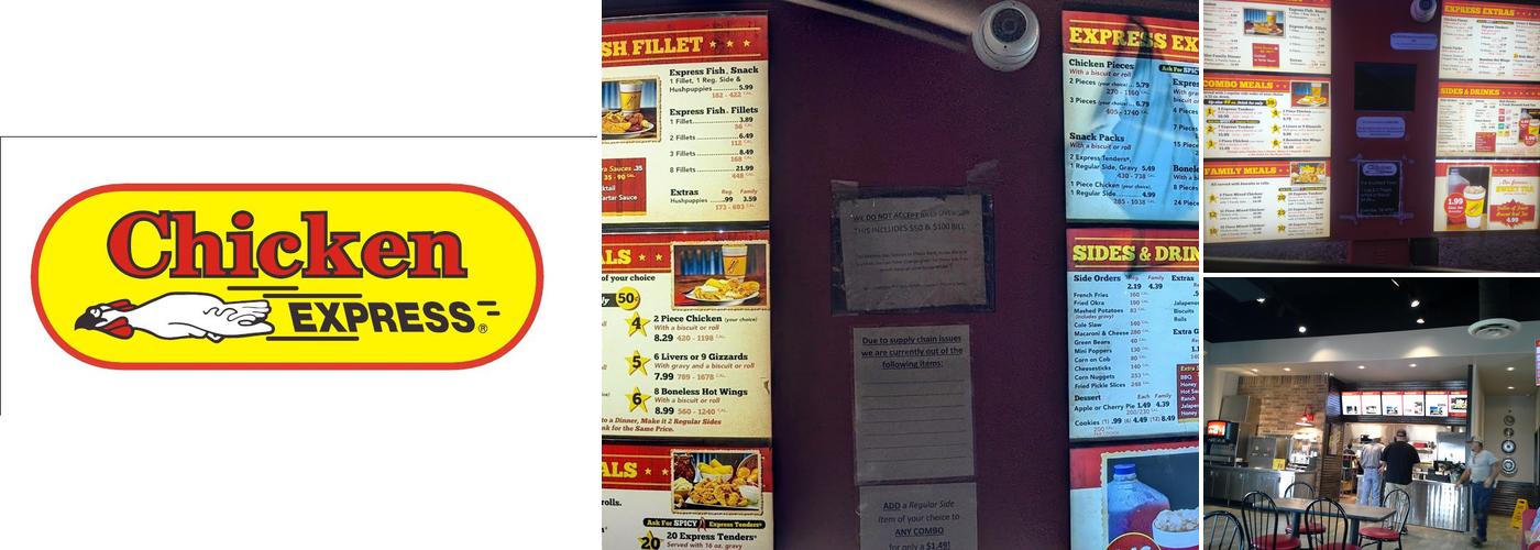 Chicken Express Menu