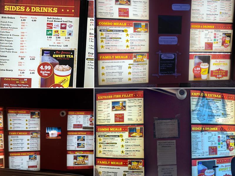 Chicken Express Menu