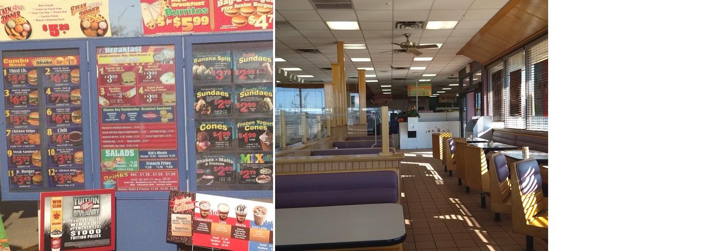 Braum's Ice Cream & Dairy Store Menu