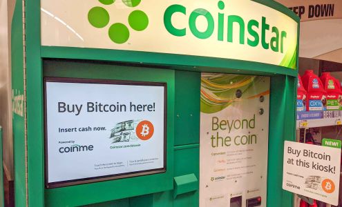 Coinstar Kiosk – Bitcoin ATM