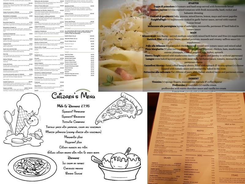 La Campagna Menu