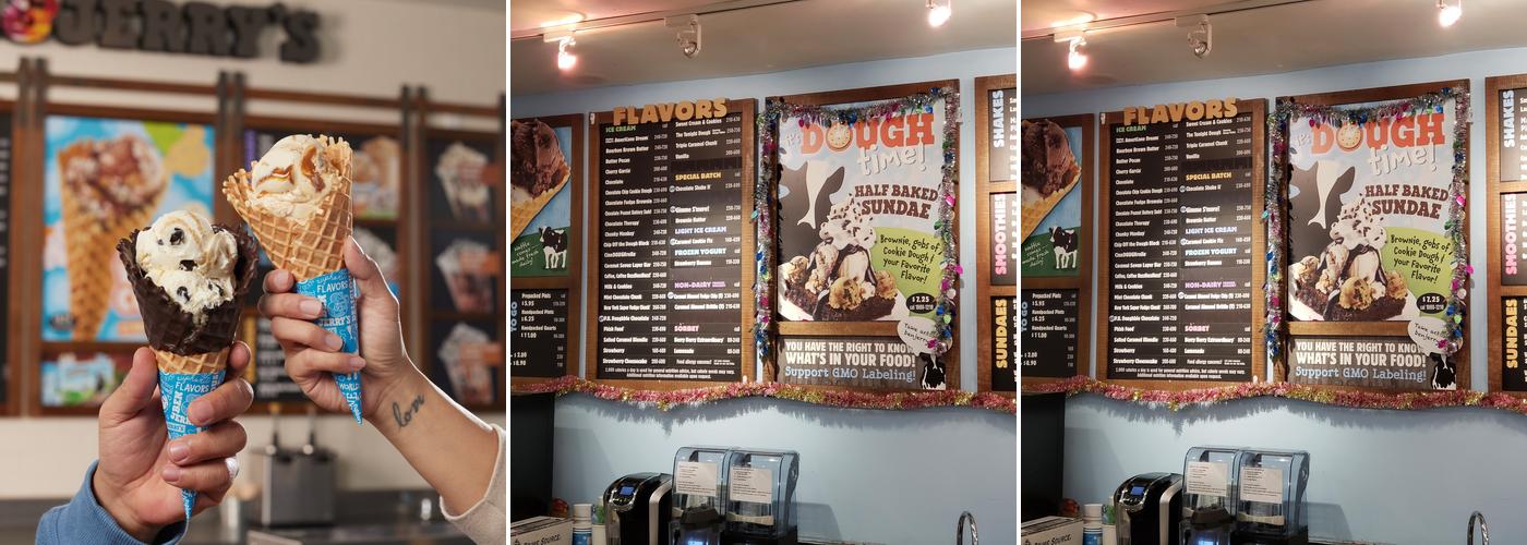 Ben & Jerry’s Menu