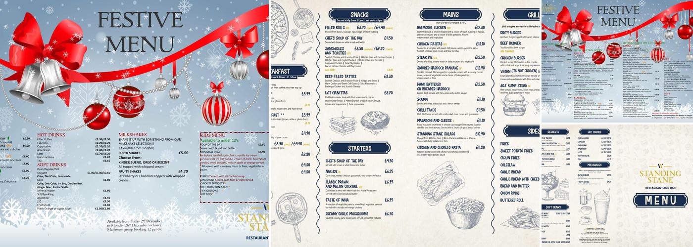 Wellsgreen Golf Range Menu