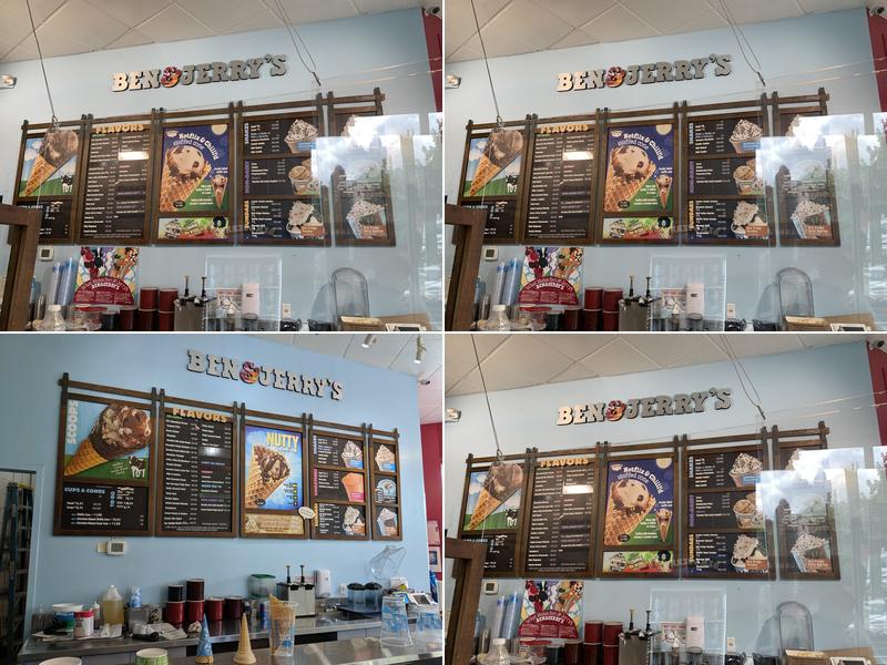 Ben & Jerry’s Menu