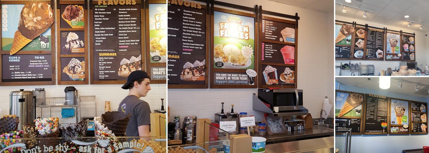 Ben & Jerry’s Menu