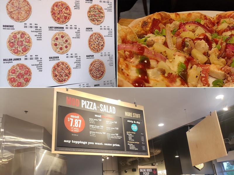 MOD Pizza Menu