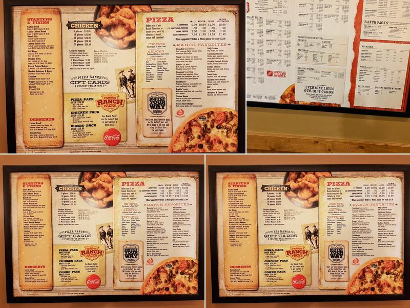 Pizza Ranch Menu