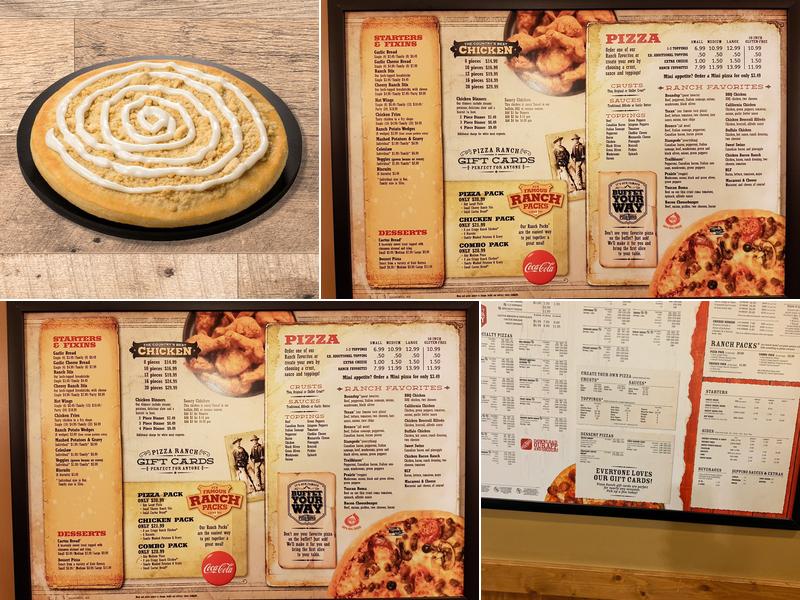 Pizza Ranch Menu