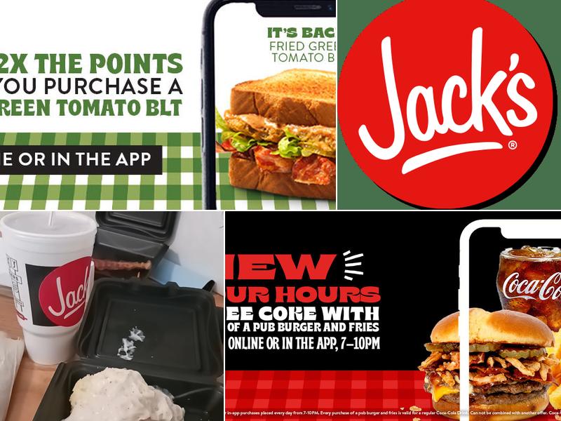 Jack's Menu