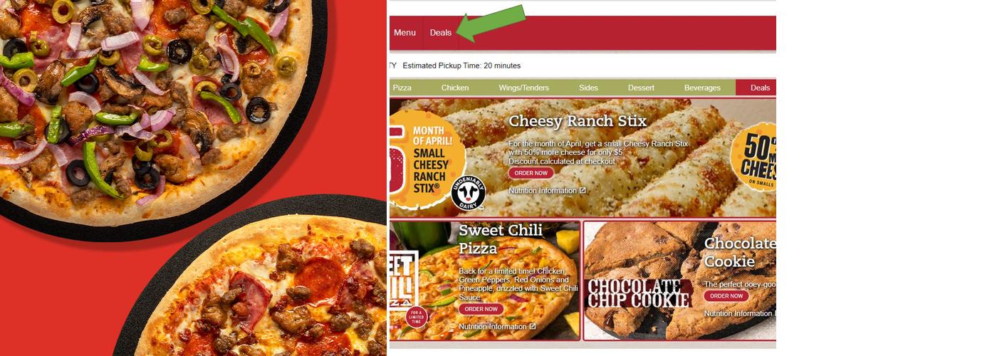 Pizza Ranch Menu