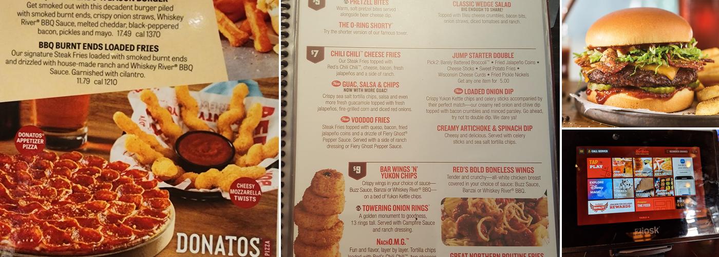 Red Robin Gourmet Burgers and Brews Menu
