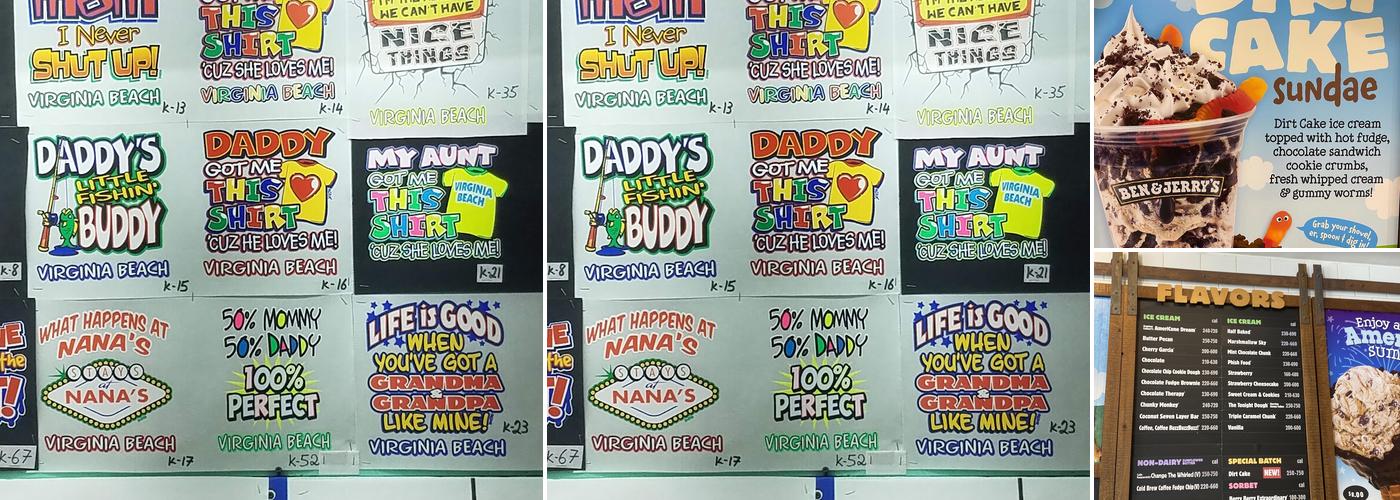 Ben & Jerry’s Menu