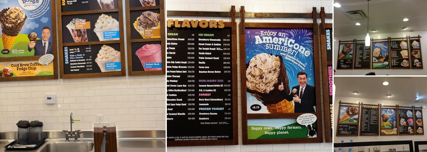Ben & Jerry’s Menu