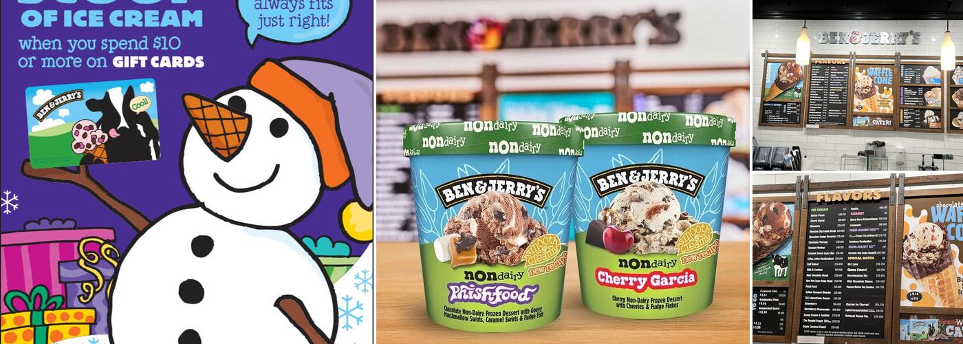 Ben & Jerry’s Menu