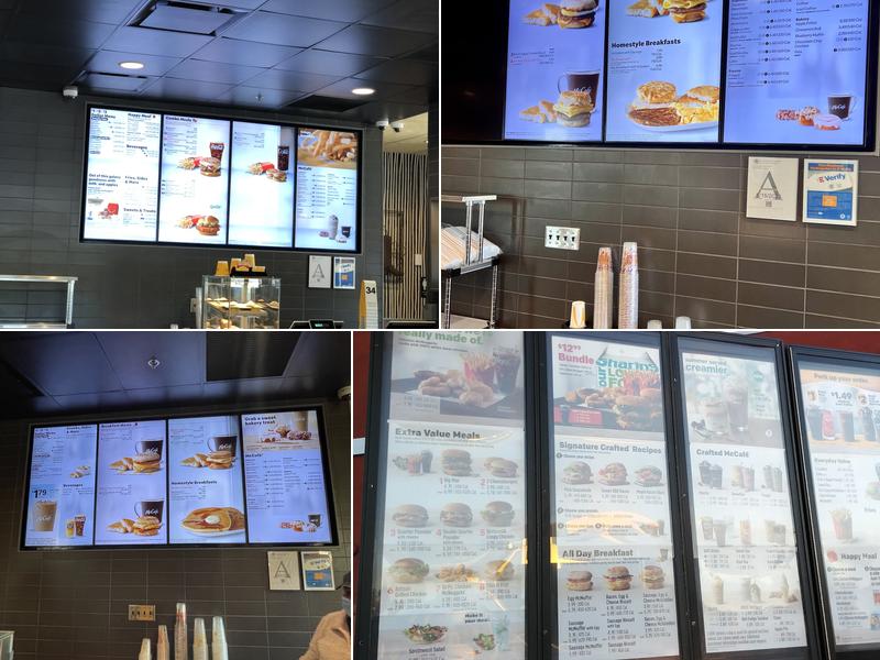 McDonald's Menu