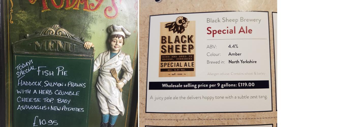 The Berkeley Arms Menu