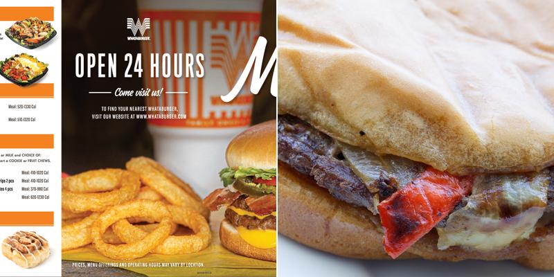 Whataburger Menu