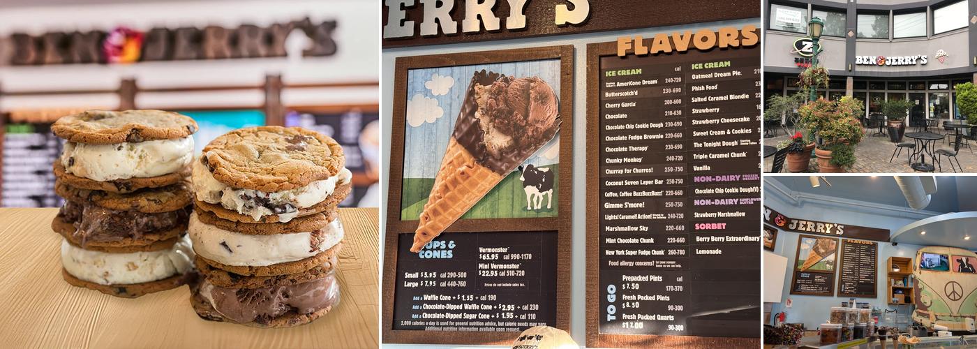Ben & Jerry’s Menu