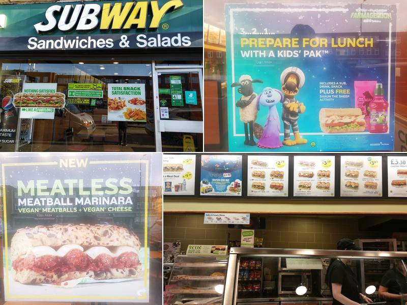 Subway Menu