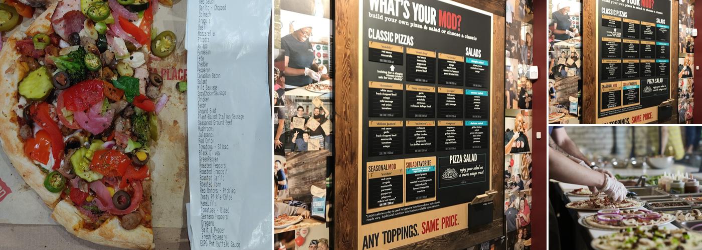 MOD Pizza Menu