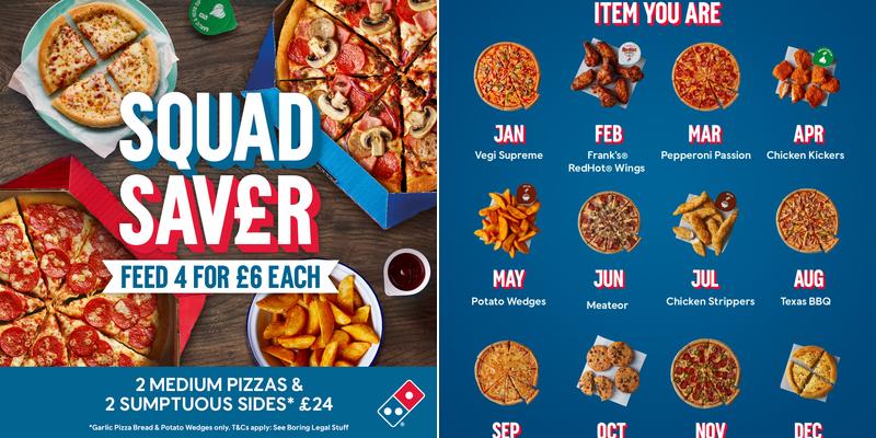 Domino's Pizza - Slough Menu