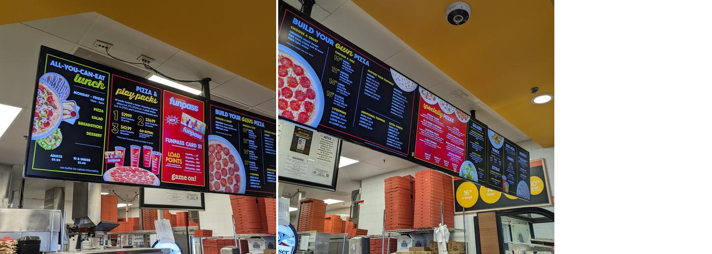 Peter Piper Pizza Menu