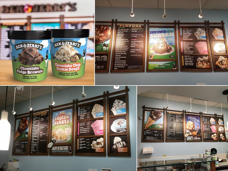 Ben & Jerry’s Menu